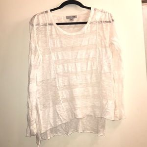 White long sleeve sweater